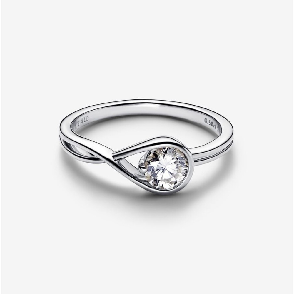 Pandora Brilliance Lab-created 0.50 ct tw Diamond Ring.